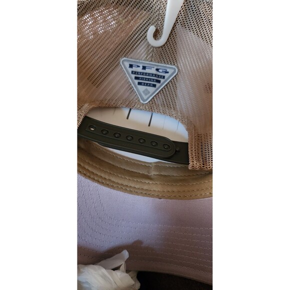 Columbia PFG Patch Heron Embroidered Fishing Women's Mesh Snapback NWT New - Picture 3 of 5